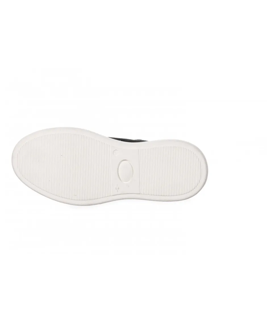 Osmose Shoes Baskets-Basket Lois : Daim Vert à Semelle Large Blanche