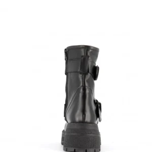 Osmose Shoes Boots - Bottines | Bikers-Boots Gemma Motarde Cuir Noir
