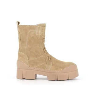 Osmose Shoes Bikers | Boots - Bottines-BOOTS MALIKA DAIM BEIGE