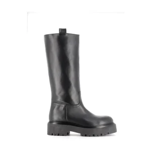 Osmose Shoes Bottes | Bikers-BOTTE BARI CUIR NOIR