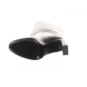 Osmose Shoes Bottes-Botte Cuir Lisse Noir à Talon rectangulaire