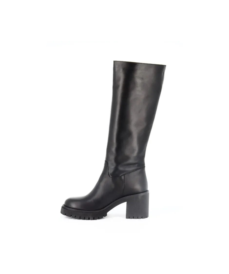 Osmose Shoes Bottes-BOTTE CUIR NOIR