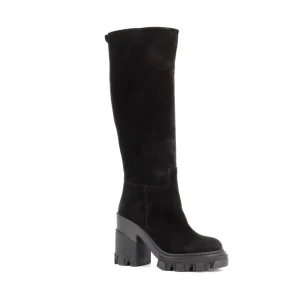 Osmose Shoes Bottes-BOTTE MALEK DAIM NOIR