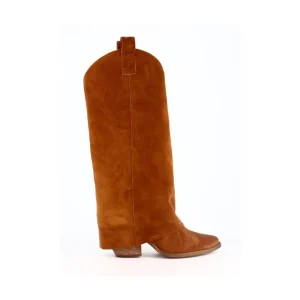 Osmose Shoes Bottes-BOTTE NATA DAIM CAMEL