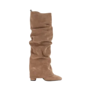 Osmose Shoes Bottes-BOTTE PARIS DAIM TAUPE
