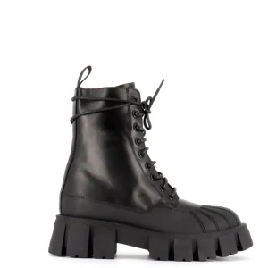 Osmose Shoes Boots - Bottines-BOTTINE ATIKA CUIR NOIR