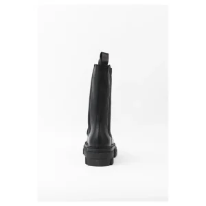 Osmose Shoes Boots - Bottines-BOTTINE BETTY CHELSEA CUIR NOIR