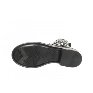 Osmose Shoes Boots - Bottines-Bottine Cuir Noir Montante à Lacets