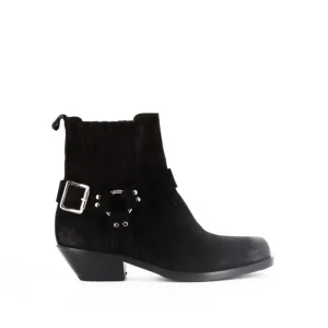 Osmose Shoes Tiags | Boots - Bottines-BOTTINE DOLLY DAIM NOIR