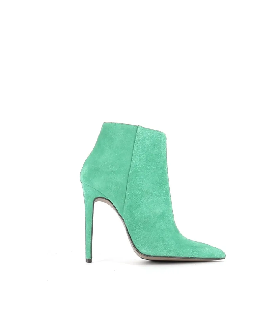 Osmose Shoes Boots - Bottines-BOTTINE LIVA DAIM VERT