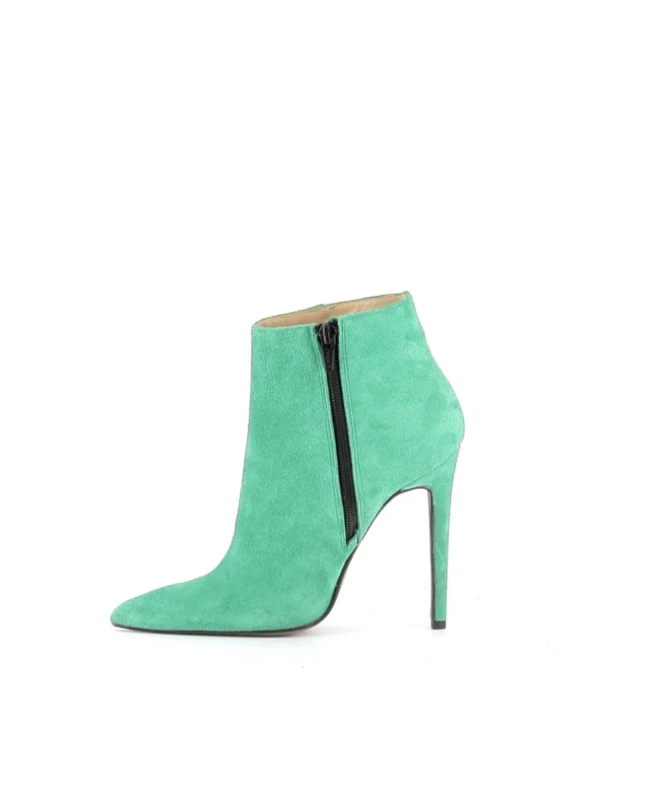 Osmose Shoes Boots - Bottines-BOTTINE LIVA DAIM VERT