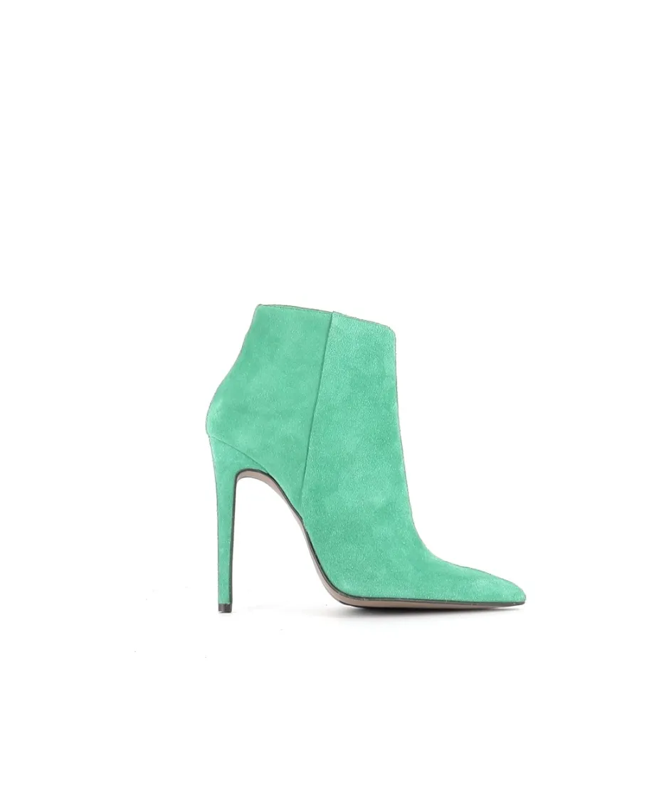 Osmose Shoes Boots - Bottines-BOTTINE LIVA DAIM VERT