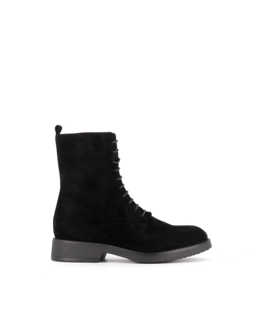 Osmose Shoes Boots - Bottines-BOTTINE R5 DAIM NOIR