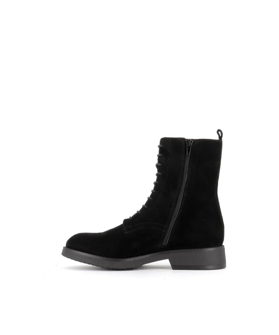 Osmose Shoes Boots - Bottines-BOTTINE R5 DAIM NOIR