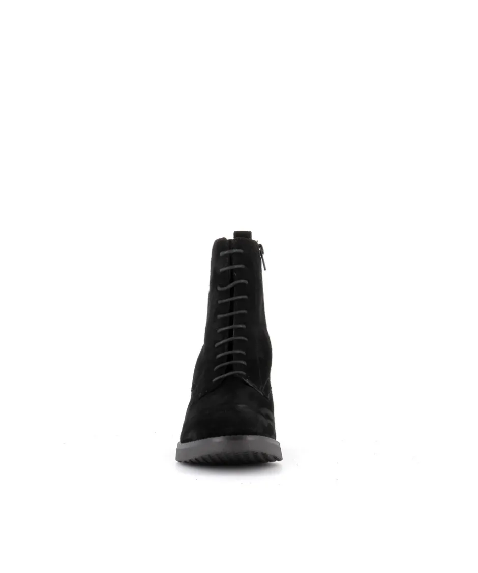 Osmose Shoes Boots - Bottines-BOTTINE R5 DAIM NOIR