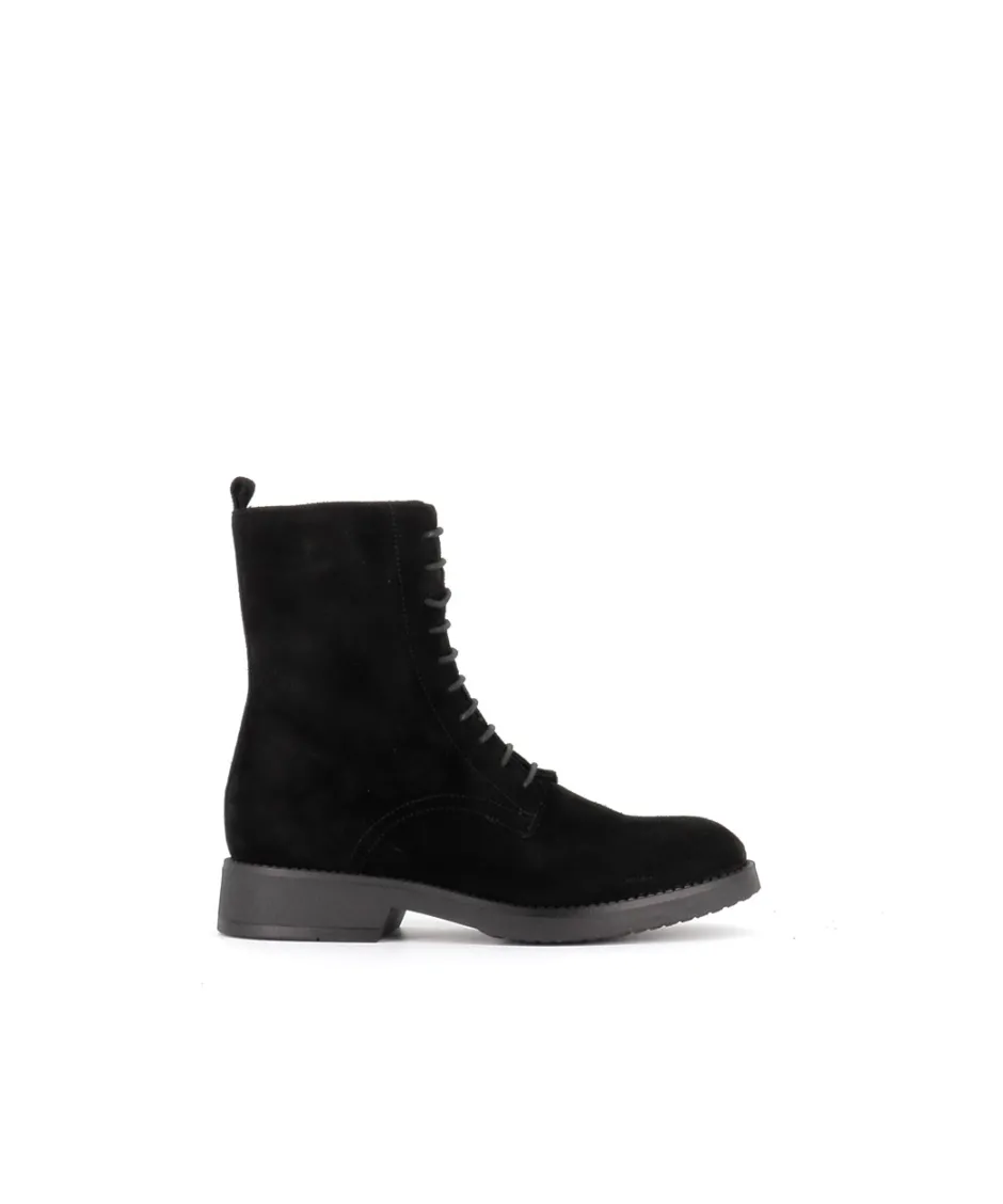 Osmose Shoes Boots - Bottines-BOTTINE R5 DAIM NOIR