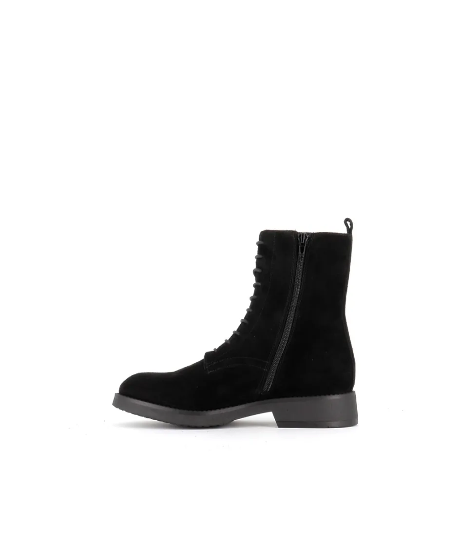 Osmose Shoes Boots - Bottines-BOTTINE R5 DAIM NOIR
