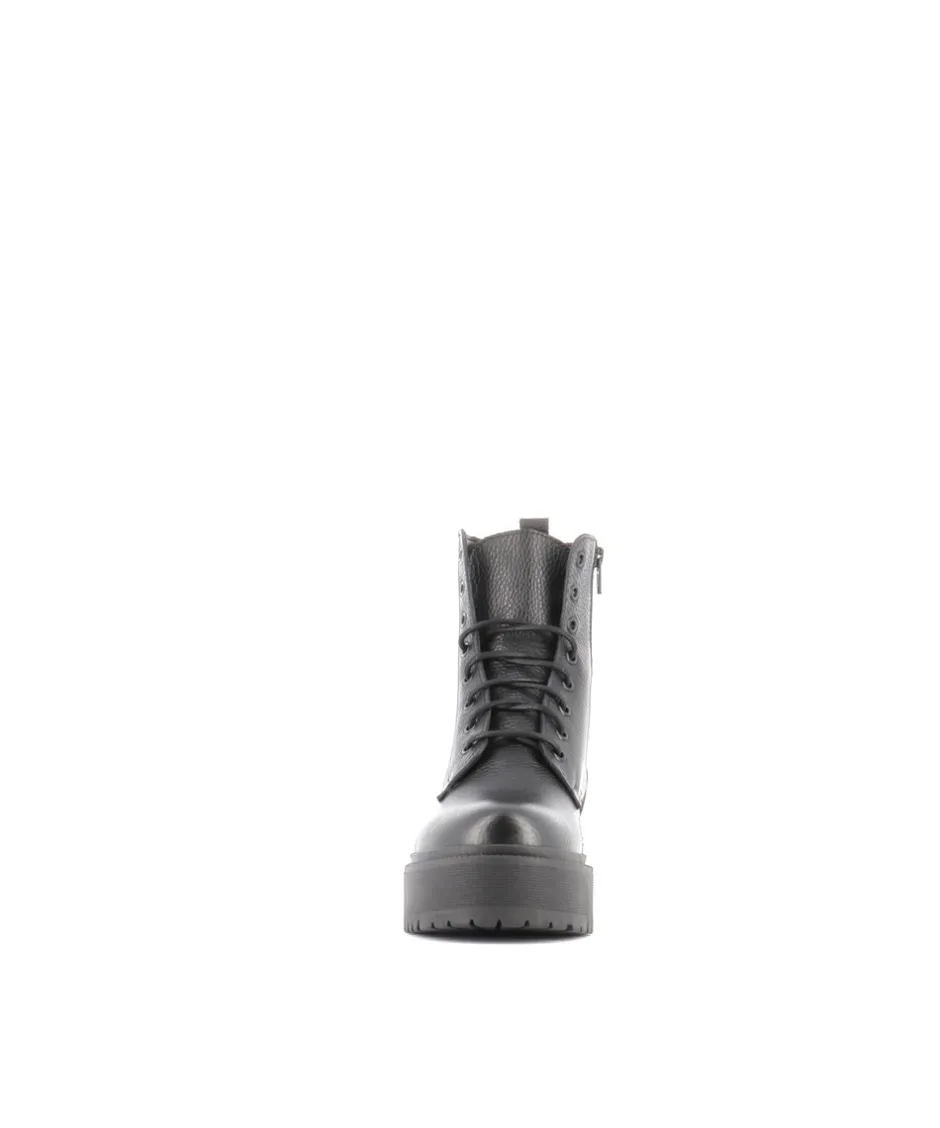 Osmose Shoes Bikers | Boots - Bottines-BOTTINE SOFI9 CUIR NOIR
