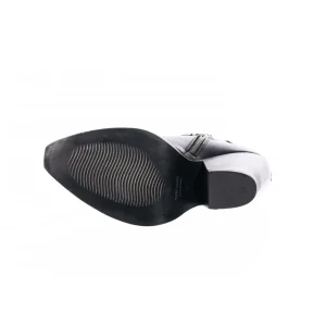 Osmose Shoes Tiags | Boots - Bottines-Bottine Western Cuir Noir & Bi color Rouge et Jaune