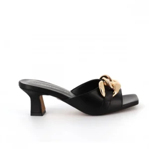 Osmose Shoes Sandales & Nu-Pieds-Chaina mule cuir noir