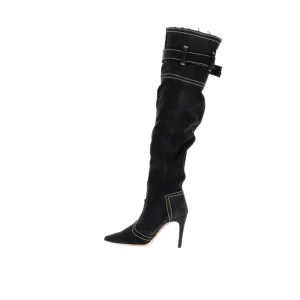 Osmose Shoes Bottes-CUISSARDE HANANE JEAN NOIR
