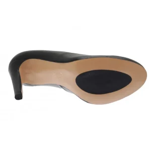 Osmose Shoes Escarpins-Escarpin Annie: Cuir Noir à talon fin