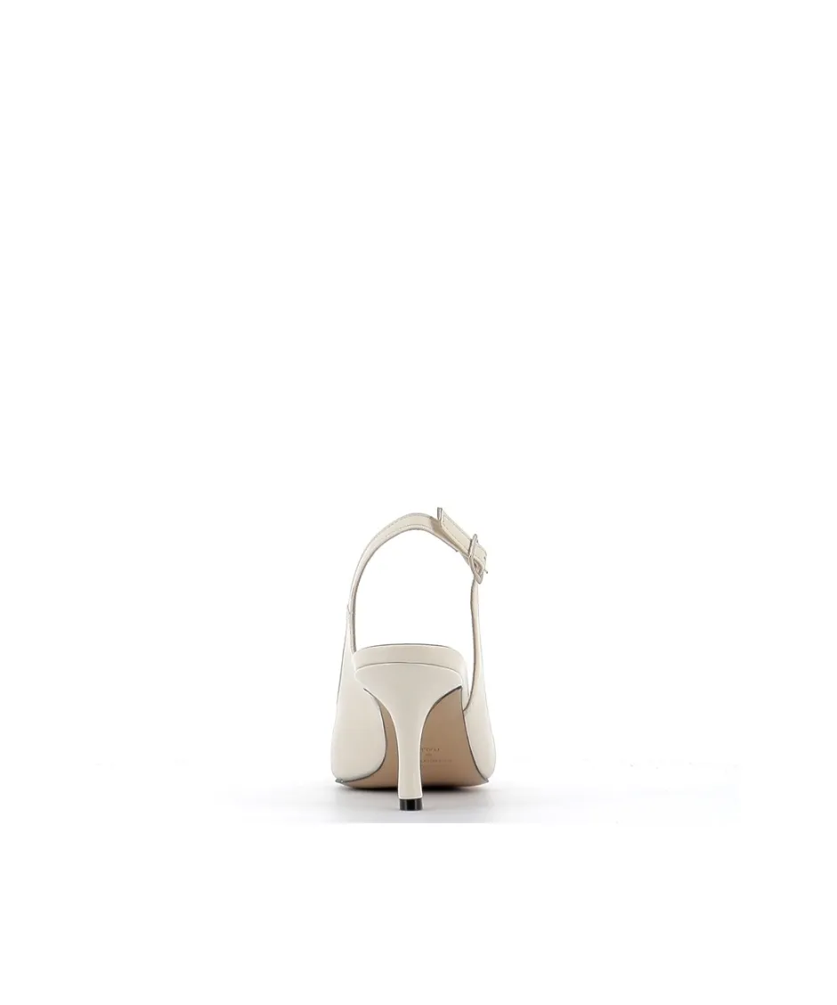 Osmose Shoes Escarpins-ESCARPIN ERIMA CUIR ECRU