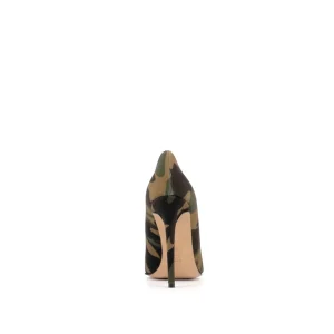 Osmose Shoes Escarpins-Escarpin Julietta TISSU IMPRIME MILITAIRE
