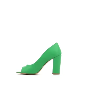 Osmose Shoes Escarpins-ESCARPIN LYDIA CUIR VERT
