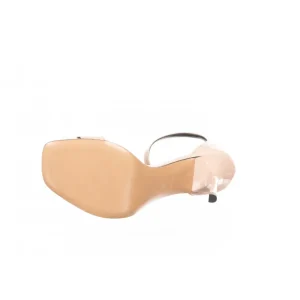 Osmose Shoes Sandales & Nu-Pieds-EVA Sandale Cuir Effet Croco Beige à Bride