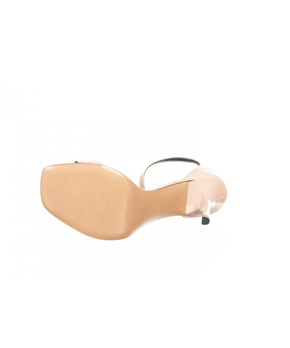 Osmose Shoes Sandales & Nu-Pieds-EVA Sandale Cuir Effet Croco Beige à Bride