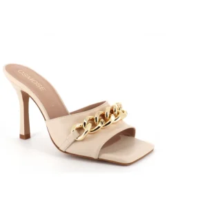 Osmose Shoes Sandales & Nu-Pieds-LYNDA MULE CUIR BEIGE