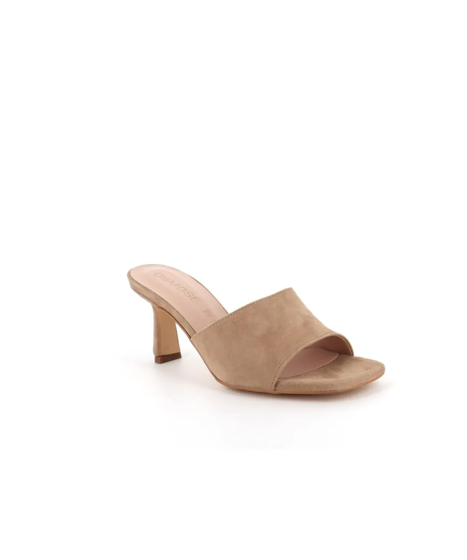Osmose Shoes Sandales & Nu-Pieds-MARA MULE DAIM BEIGE