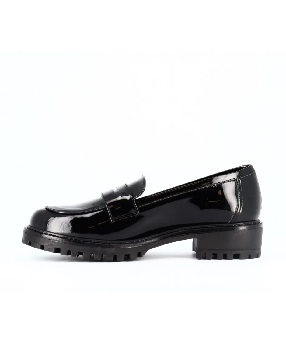 Osmose Shoes Mocassins-MOCASSIN VERNIS NOIR