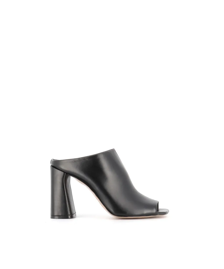Osmose Shoes Sabots | Sandales & Nu-Pieds-MULE LINDA CUIR NOIR