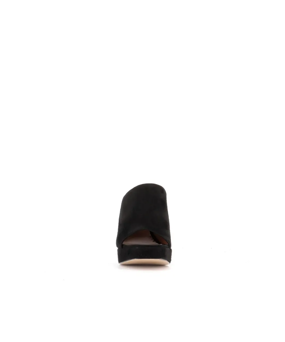 Osmose Shoes Sandales & Nu-Pieds-MULES GREATA DAIM NOIR