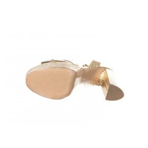 Osmose Shoes Sandales & Nu-Pieds-Sandale Anaelle2 Laminé Platine à Plateforme