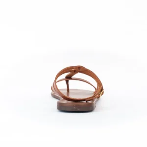 Osmose Shoes Sandales & Nu-Pieds-Sandale Cuir Camel Clouté