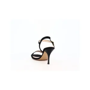 Osmose Shoes Sandales & Nu-Pieds-SANDALE SACHA SATIN NOIR